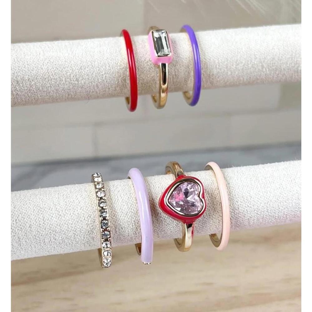 Xoxo Rings Set Size 6 - Picture 2 of 10